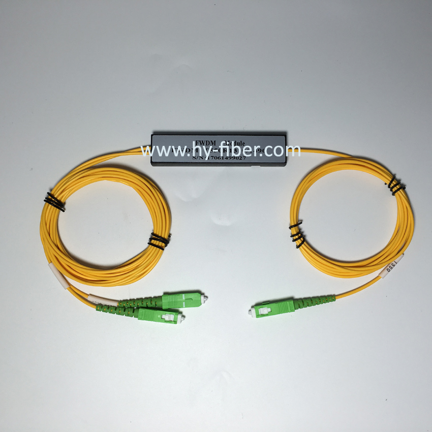 FWDM 1310nm/1490nm/1550nm Module With SC/LC/ST/FC Connector